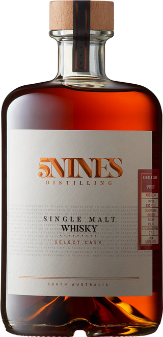 5Nines Distilling Whisky Chardonnay Cask 45% 700ml