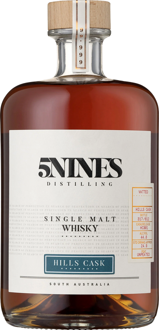 5Nines Distilling Whisky Hills Cask 45% 700ml