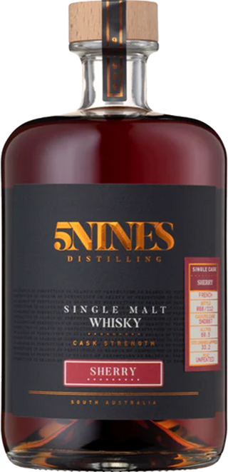 5Nines Distilling Whisky PX Cask 64% 700ml