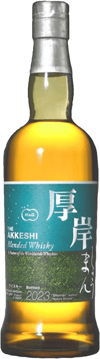 Akkeshi Shoman Blended Malt Japanese Whisky 48% 700ml