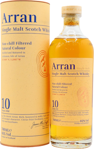 Arran 10 Year Old Single Malt Scotch Whisky 46% 700ml