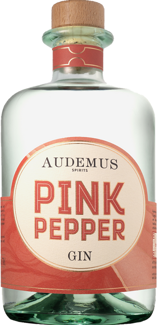 Audemus Pink Pepper Gin 44% 500ml - United Cellars