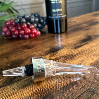 Barware pewter wine aerator