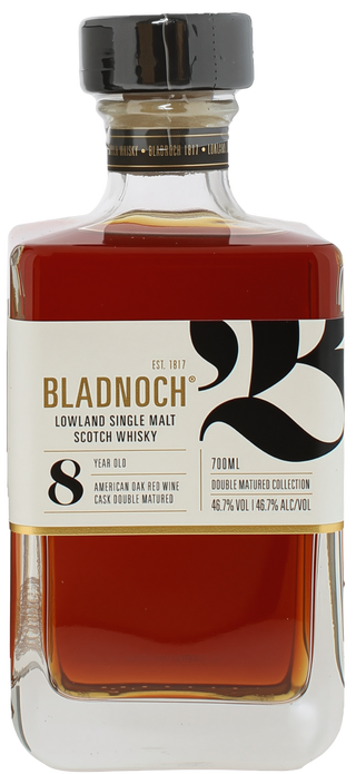 Bladnoch 8 Year Old Single Malt Scotch Whisky 46.7% 700ml