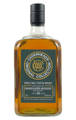 Cadenhead's Craigellachie 18 Year Old Single Malt Scotch Whisky 46.0% 700ml