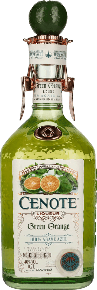 Cenote Tequila Green Orange 40% 700ml