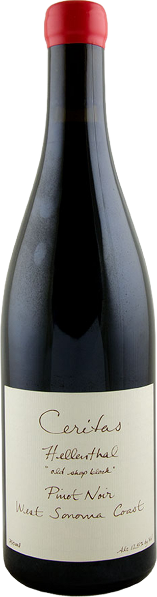 Ceritas Sonoma Coast 'Hellenthal Old Shop Block' Pinot Noir 2023