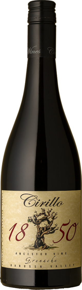 Cirillo 1850 Ancestor Vine Grenache 2019 - United Cellars