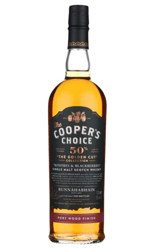 Cooper's Choice The Golden Cut Bunnahabhain 'Bonfires and Blackberries' Single Malt Scotch Whisky 50% 700ml - United Cellars