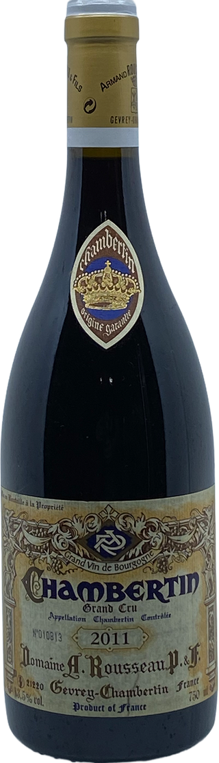 Domaine Armand Rousseau Chambertin Grand Cru 2011 (Label Discolouration)