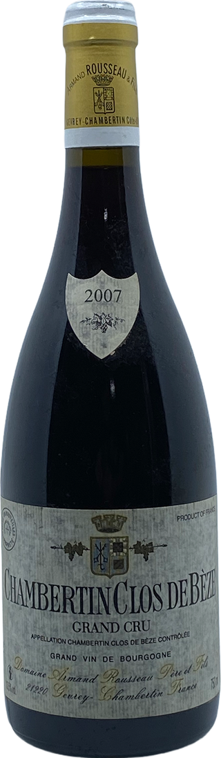 Domaine Armand Rousseau Clos de Beze Grand Cru 2007