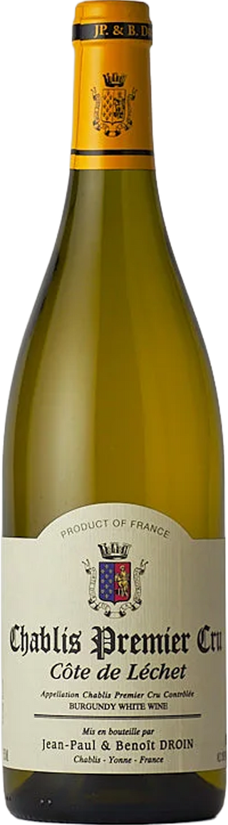 Domaine Jean-Paul et Benoit Droin Chablis 1er Cru Cote de Lechet 2023