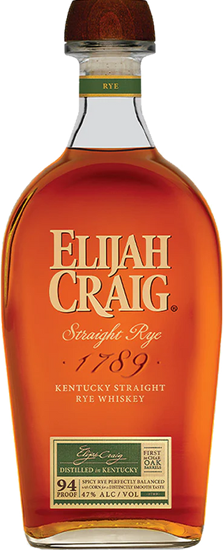 Elijah Craig Straight Rye Whiskey 47% 700ml
