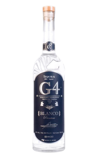 G4 Blanco Tequila 40% 750ml - United Cellars