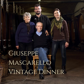 Giuseppe Mascarello Monprivato Dinner Thursday 20th August 2026 Sydney 6.00pm