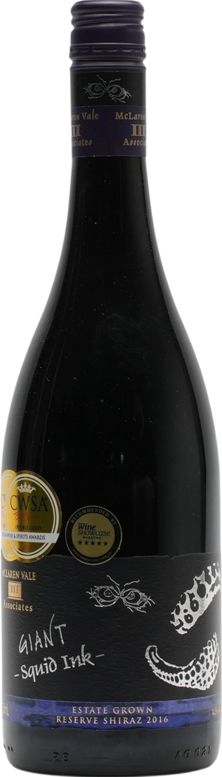 Ill Associates Giant Squid Ink Shiraz 2016