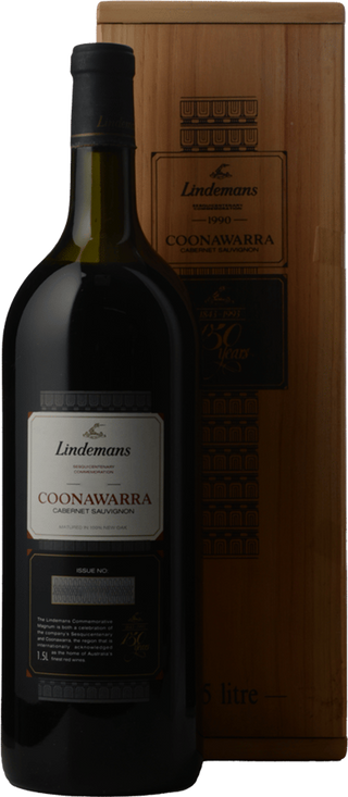 Lindemans 150th Anniversary Cabernet Sauvignon 1990 1.5L Magnum