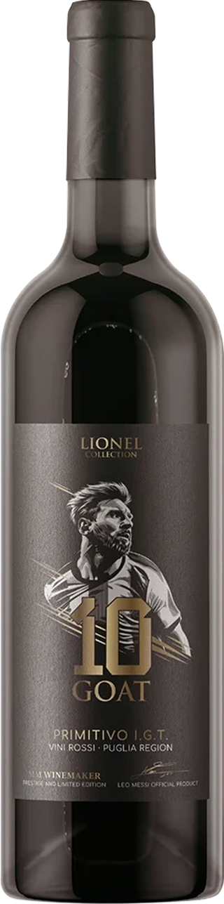 Lionel Messi Collection Lionel GOAT 10 Puglia Primitivo 2022
