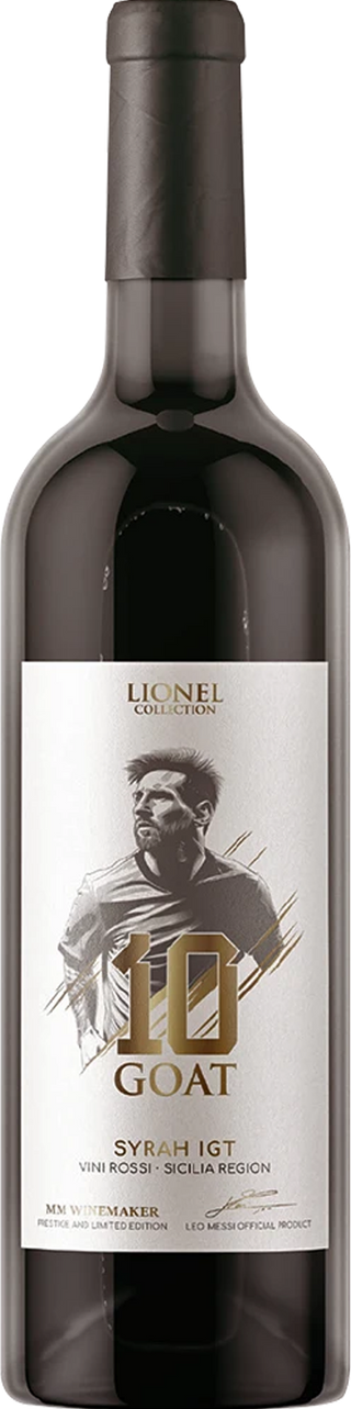 Lionel Messi Collection Lionel GOAT 10 Syrah Sicilia 2022