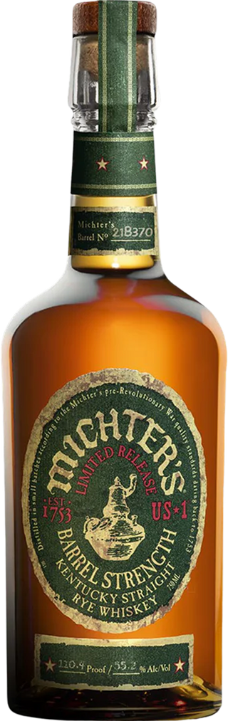 Michter's Barrel Strength Rye Whiskey 54.8% 700ml