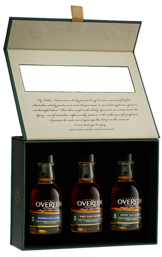 Overeem Trio Gift Pack Tasmanian Single Malt 43% 3x100ml
