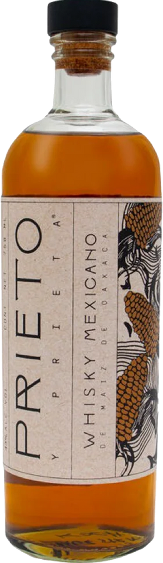 Prieto y Prieta Maiz de Oaxaca Mexican Corn Whisky 43% 750ml