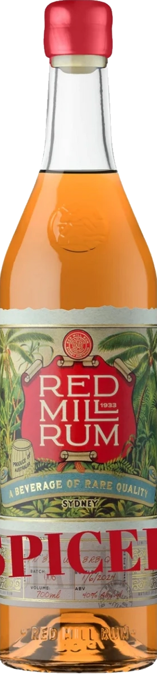 Red Mill Spiced Rum 700mL