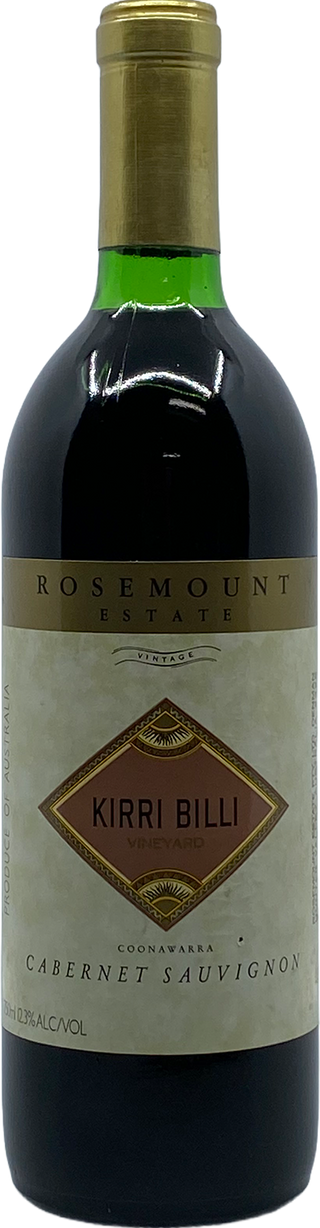 Rosemount Estate Kirri Billi Cabernet Sauvignon 1986