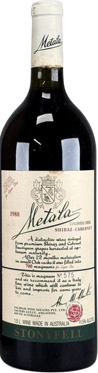 Saltram Metala Shiraz Cabernet 1988