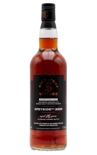 Signatory Vintage Speyside (M) 16 Year Old 100 Proof Collection Single Malt Scotch Whisky 57.1% 700ml - United Cellars