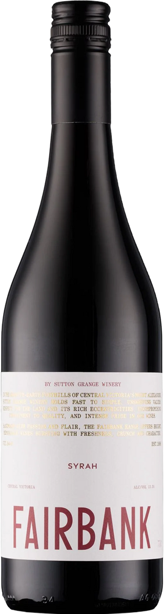Sutton Grange 'Fairbank' Syrah 2021