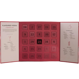 The Flavoured Vodka Advent Calendar (25 x 30ml)