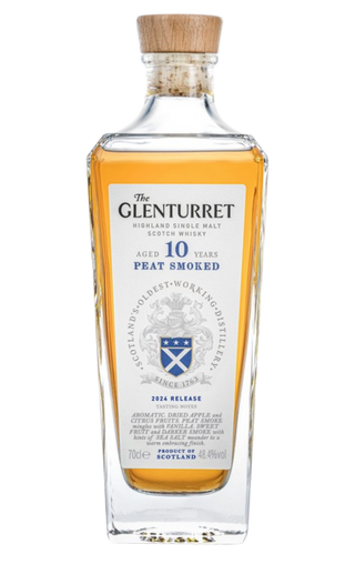 The Glenturret 10 Year Old Peat Smoked Single Malt Scotch Whisky 48.4% 700ml