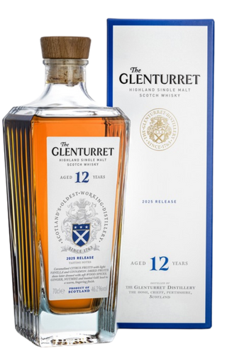 The Glenturret 12 Year Old 2025 Single Malt Scotch Whisky 46.2% 700ml