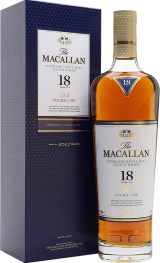 The Macallan Double Cask 18 Year Old Single Malt Scotch Whisky 43% 700ml
