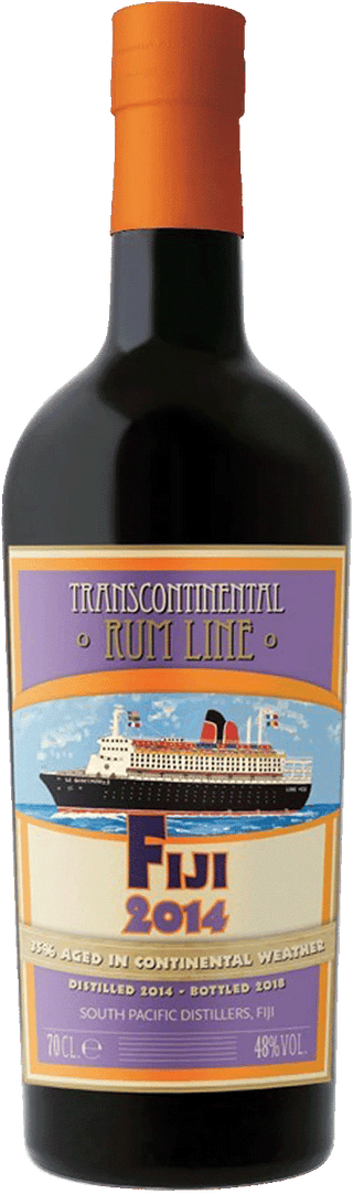 Transcontinental Rum Line Fiji 2014 3 Year Old Rum 48% 700ml