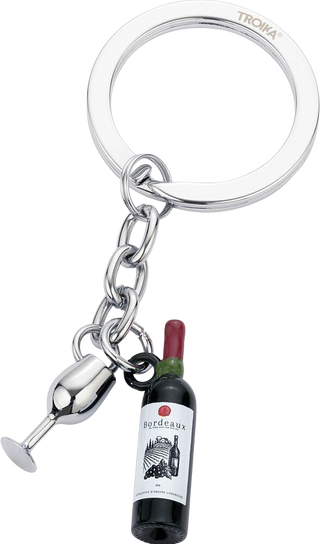Troika Bordeaux keychain