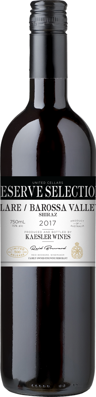 United Cellars Reserve Selection 'Shiraz By Kaesler' 2018 - United Cellars