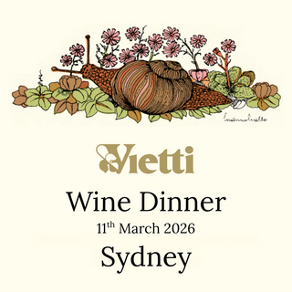 Vietti Dinner Wednesday 11th March 2026 Sydney 6.00pm - United Cellars