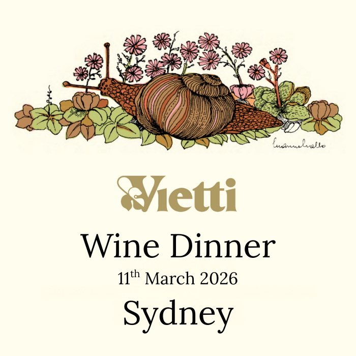 Vietti Dinner Wednesday 11th March 2026 Sydney 6