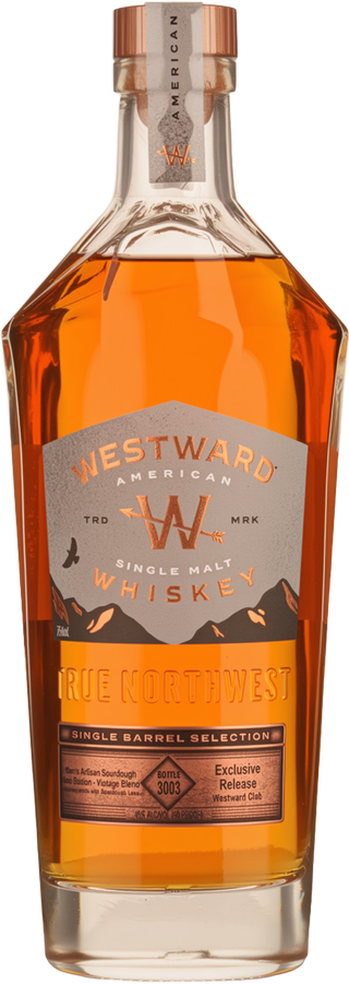 Westward Single Barrel Sourdough American Single Malt Whiskey 45% 700ml