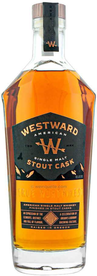 Westward Stout Cask Finish American Single Malt Whiskey 46% 700ml