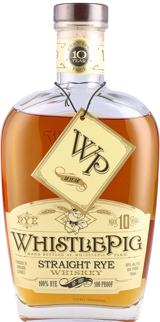 Whistle Pig 10 Year Old Straight Rye Whiskey 50% 700ml