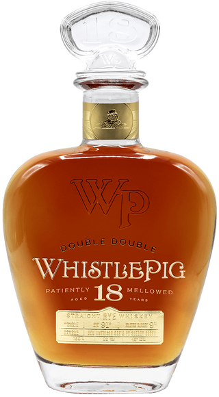 Whistle Pig 18 Year Old Double Malt Rye Whiskey 46% 700ml