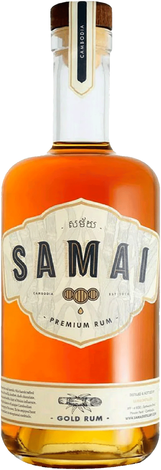 Samai Gold Premium Cambodian Rum 41% 700ml | United Cellars