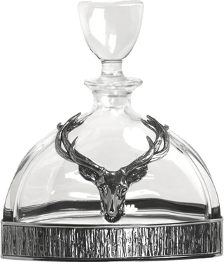 Stag collection 570ml majestic stag pewter decanter - United Cellars