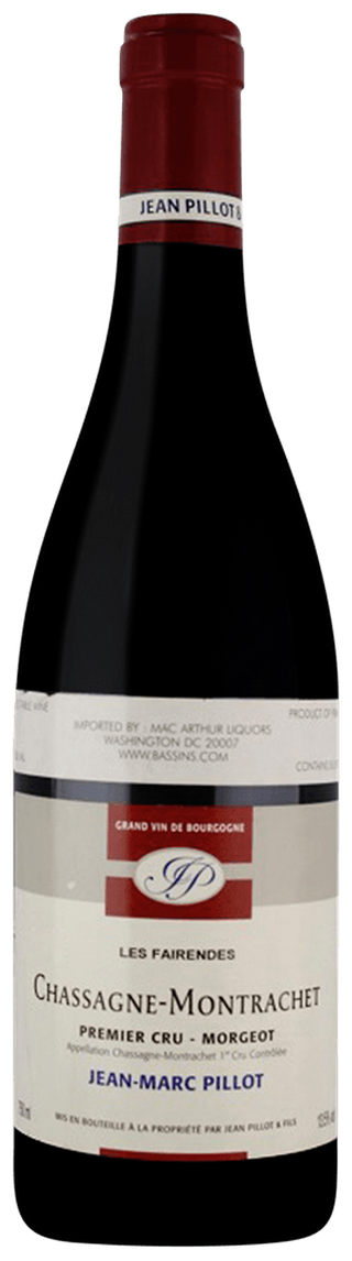 Domaine Jean-Marc Pillot Chassagne-Montrachet 1er Cru Morgeot Les Fairendes Rouge 2010