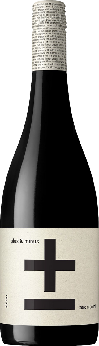 Plus & Minus Langhorne Creek Shiraz 2022 Non Alc. - United Cellars