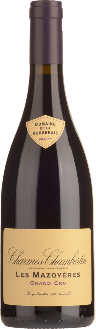 Domaine de la Vougeraie Les Mazoyeres Charmes-Chambertin Grand Cru 2015