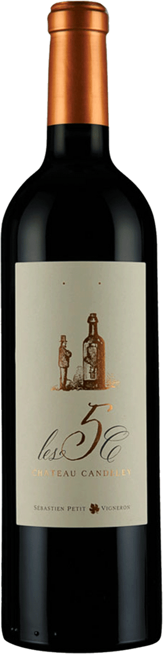Chateau Candeley Les 5C Bordeaux 2022  - In Wooden 6 Pack